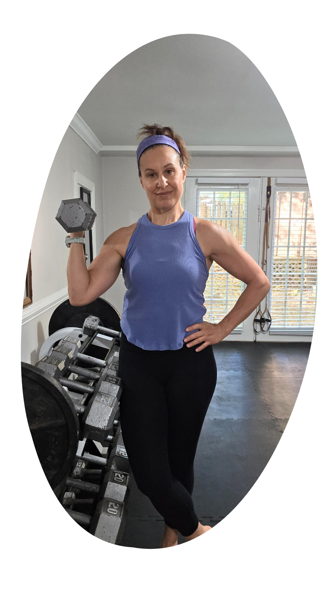 Picture of Coach Ehren working out